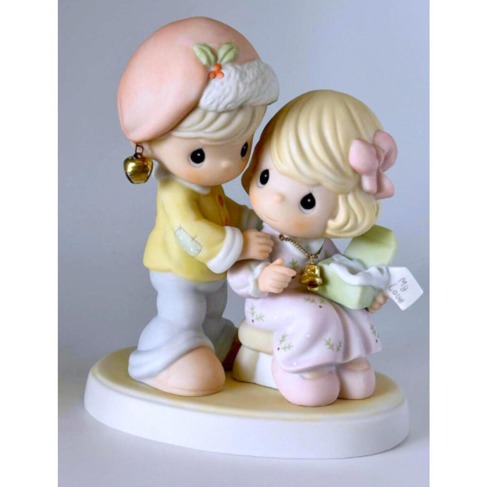 Precious Moments Figurine - My True Love Gave to Me pretty necklace trinket